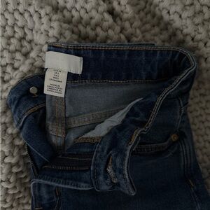 H&M Women's Flare Jeans - Dark Blue